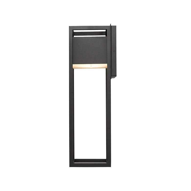 Image 5 Z-Lite Barwick 24 1/2" High Black LED Outdoor Wall Light more views