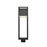 2_Z-Lite Barwick 25 3/4" High Black LED Outdoor Post Light more views