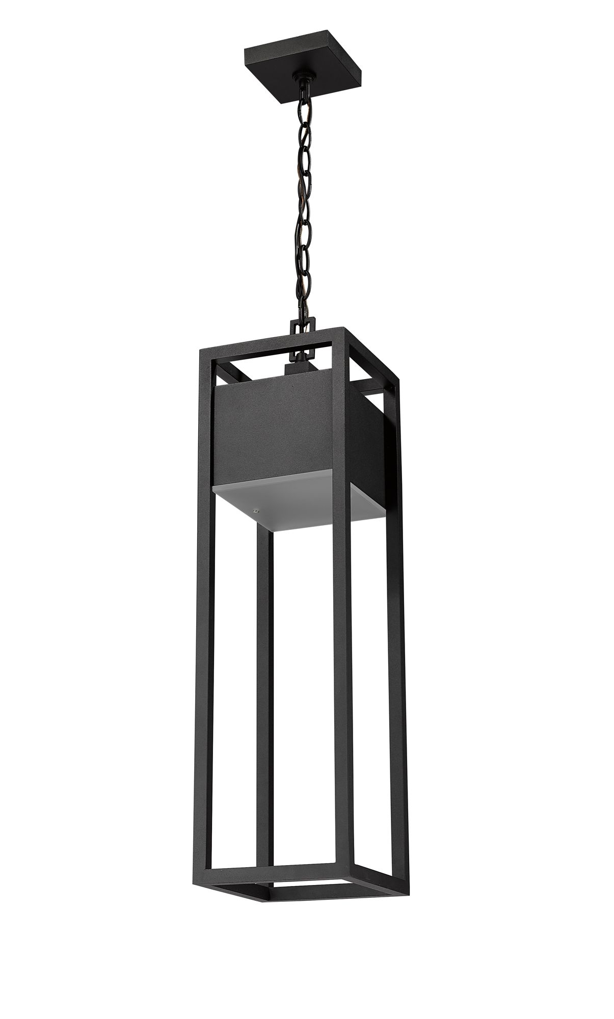 Image 7 Z-Lite Barwick 26 3/4" High Black LED Outdoor Hanging Light more views