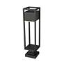 7_Z-Lite Barwick 28 1/4" High Black LED Outdoor Pier Light more views
