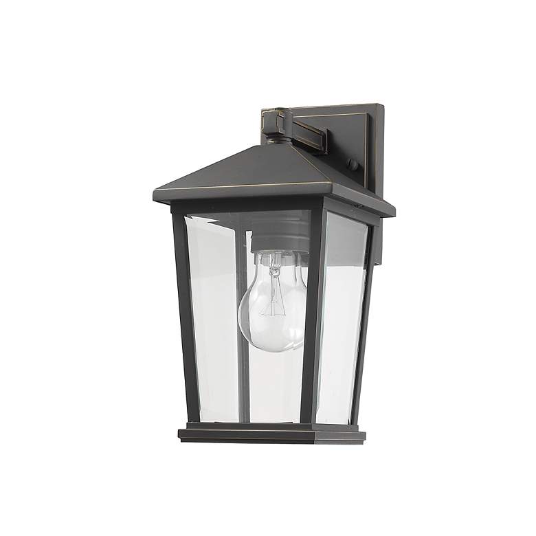 Image 6 Z-Lite Beacon 11 1/2" High Oil-Rubbed Bronze Outdoor Wall Light more views