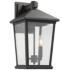 Z-Lite Beacon 2 Light Outdoor Wall Sconce in Oil Rubbed Bronze