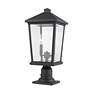 4_Z-Lite Beacon 21 1/2" Oil-Rubbed Bronze 2-Light Outdoor Pier Light more views