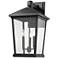 Z-Lite Beacon 22 1/2" High Black 3-Light Outdoor Wall Light