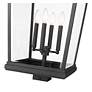 4_Z-Lite Beacon 29 3/4" High Black 4-Light Outdoor Post Light more views