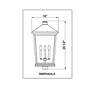6_Z-Lite Beacon 29 3/4" High Black 4-Light Outdoor Post Light more views