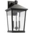 Z-Lite Beacon 3 Light Outdoor Wall Sconce in Oil Rubbed Bronze
