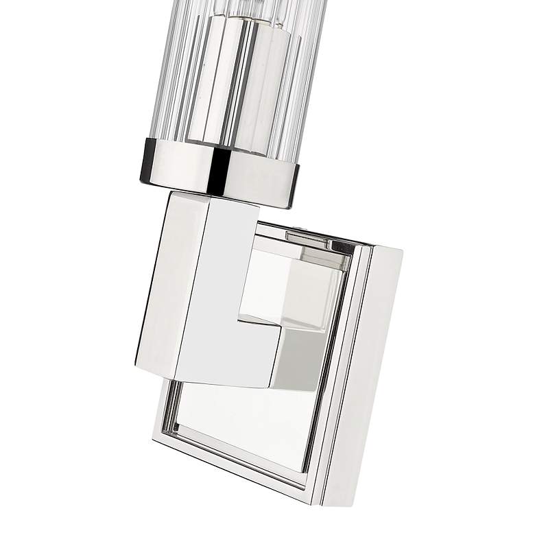 Image 7 Z-Lite Beau 16.8" High Single Light Polished Nickel Modern Wall Sconce more views