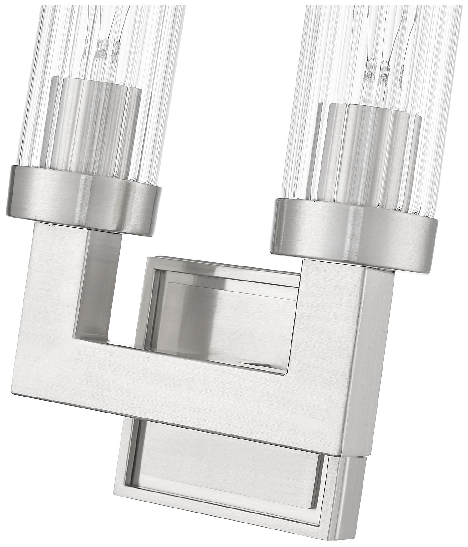 Image 6 Z-Lite Beau 16 3/4" High Brushed Nickel 2-Light Wall Sconce more views