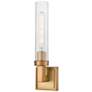 1_Z-Lite Beau 16 3/4" High Rubbed Brass Wall Sconce