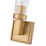 6_Z-Lite Beau 16 3/4" High Rubbed Brass Wall Sconce more views