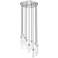 Z-Lite Beau 24" wide Brushed Nickel Multi-Light Pendant