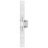 Z-Lite Beau 27" High Polished Nickel ADA 2-Light Wall Sconce