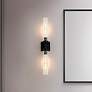 1_Z-Lite Beau 27" Wide Matte Black 2-Light Wall Sconce