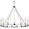 Z-Lite Beau 60" Wide Polished Nickel 15-Light Chandelier