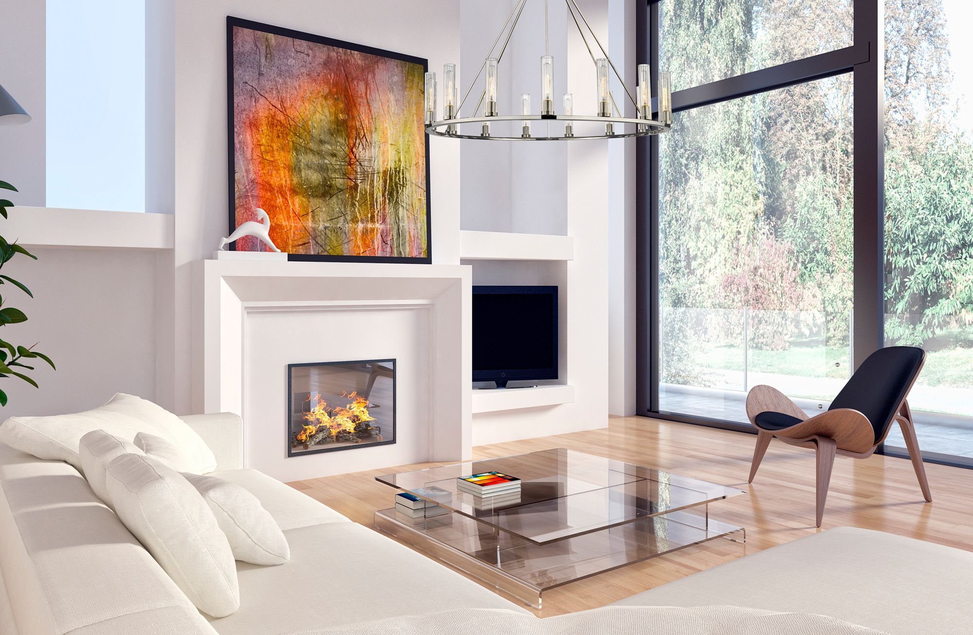 Image 3 Z-Lite Beau 60" Wide Polished Nickel 15-Light Chandelier more views