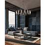 4_Z-Lite Beau 60" Wide Polished Nickel 15-Light Chandelier more views