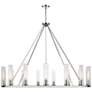 5_Z-Lite Beau 60" Wide Polished Nickel 15-Light Chandelier more views