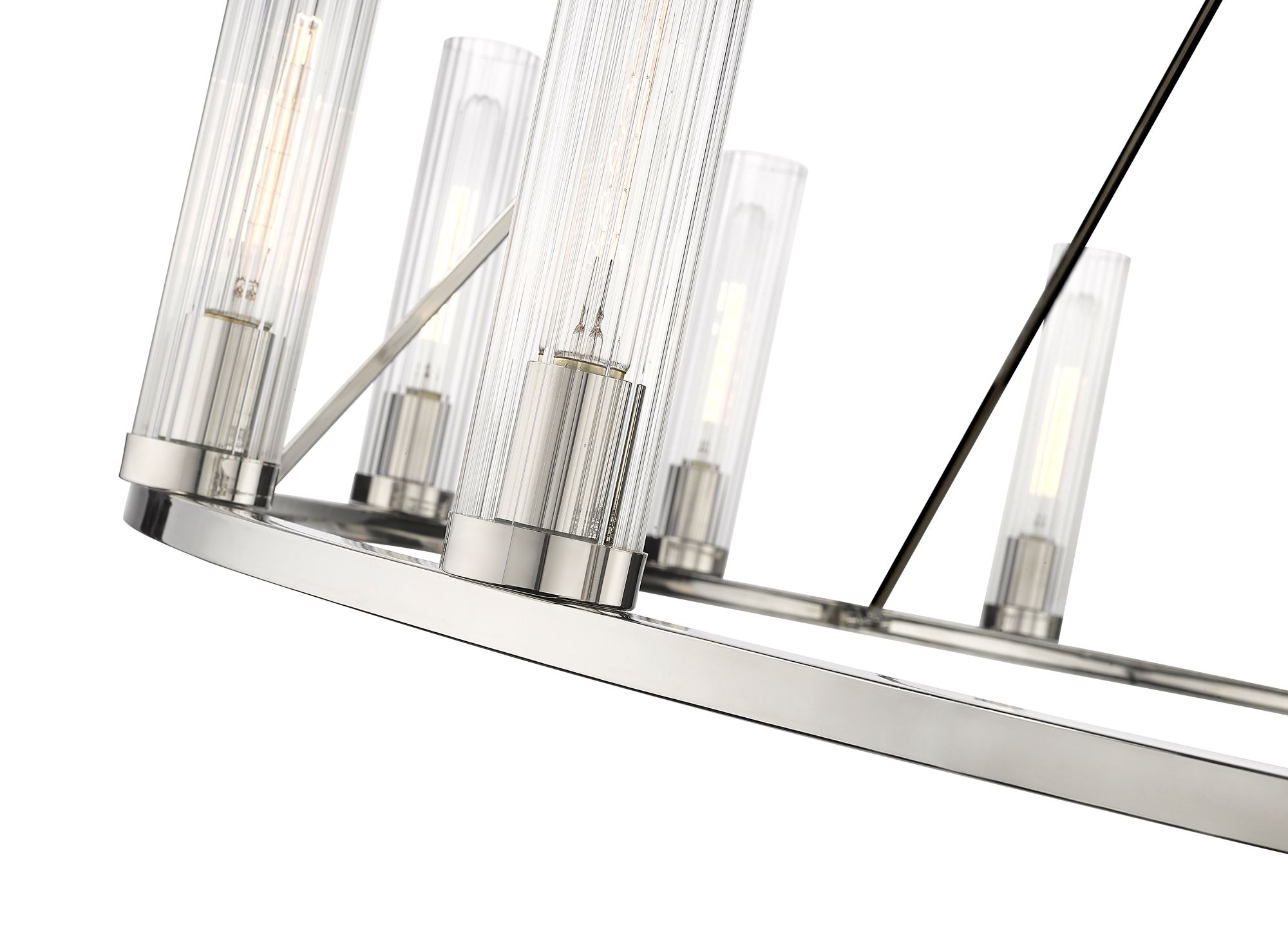 Image 7 Z-Lite Beau 60" Wide Polished Nickel 15-Light Chandelier more views