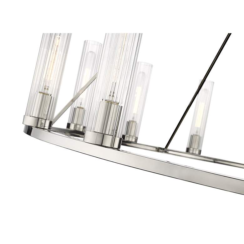Image 7 Z-Lite Beau 60" Wide Polished Nickel 15-Light Chandelier more views