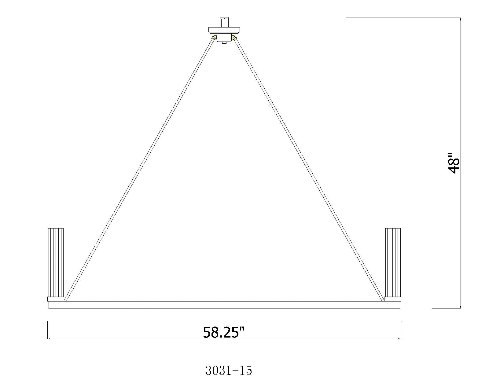 Z-Lite Beau 60" Wide Polished Nickel 15-Light Chandelier
