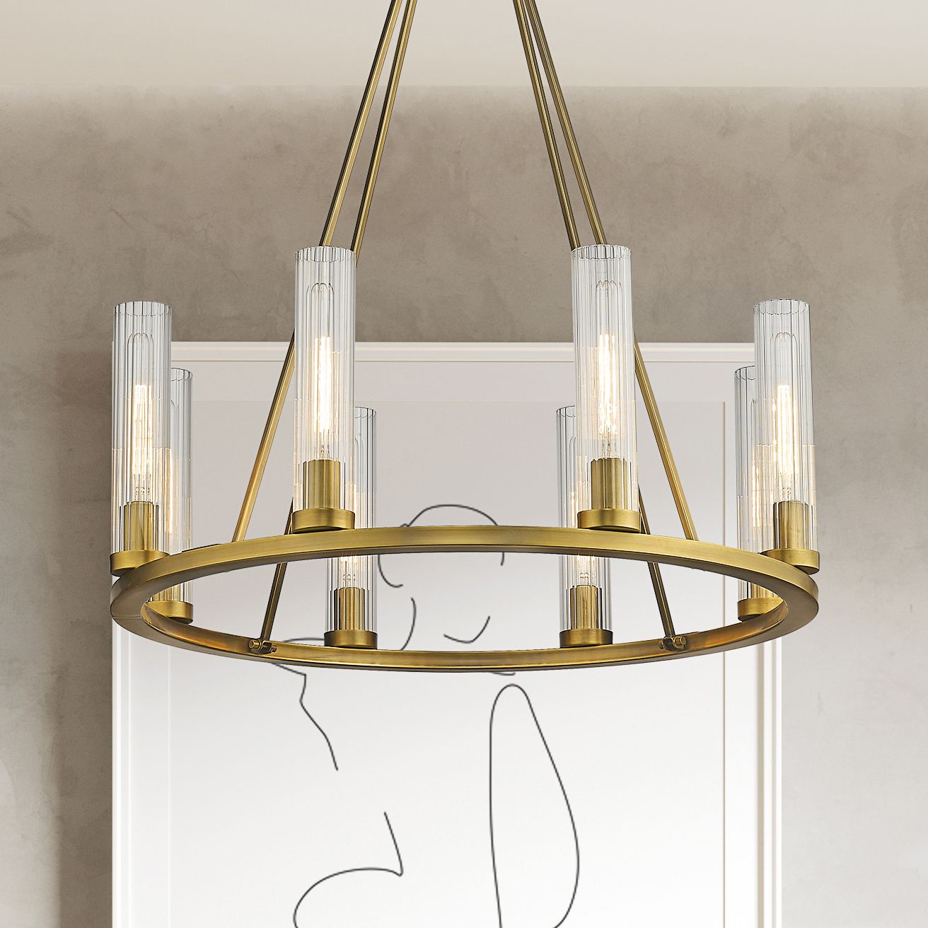 Z-Lite Beau Brass - Antique Brass Collection