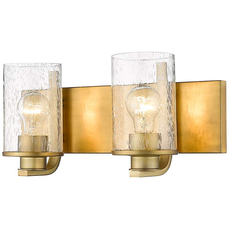 Image 1 Z-Lite Beckett 2 Light Vanity in Olde Brass