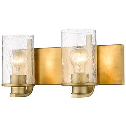 Z-Lite Beckett 2 Light Vanity in Olde Brass