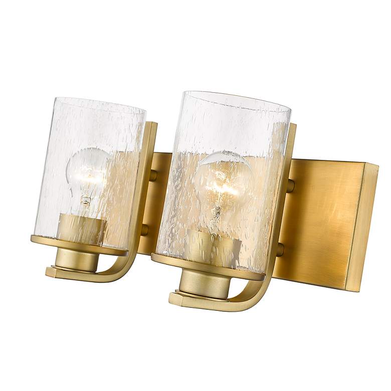 Image 6 Z-Lite Beckett 2 Light Vanity in Olde Brass more views