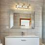 3_Z-Lite Beckett 23" Wide Chrome 3-Light Vanity Bath Light more views