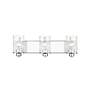 5_Z-Lite Beckett 23" Wide Chrome 3-Light Vanity Bath Light more views