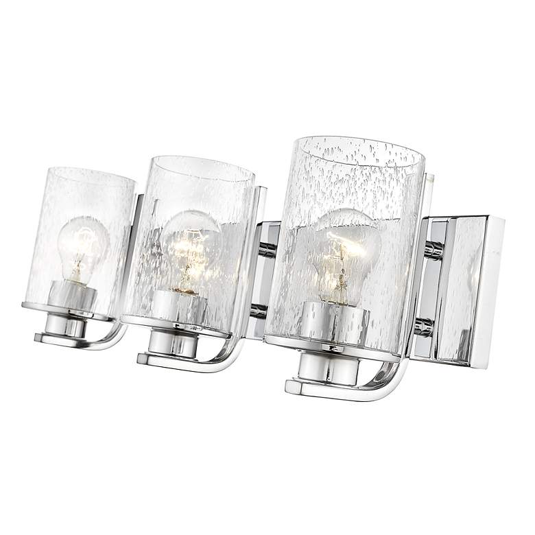 Image 7 Z-Lite Beckett 23" Wide Chrome 3-Light Vanity Bath Light more views