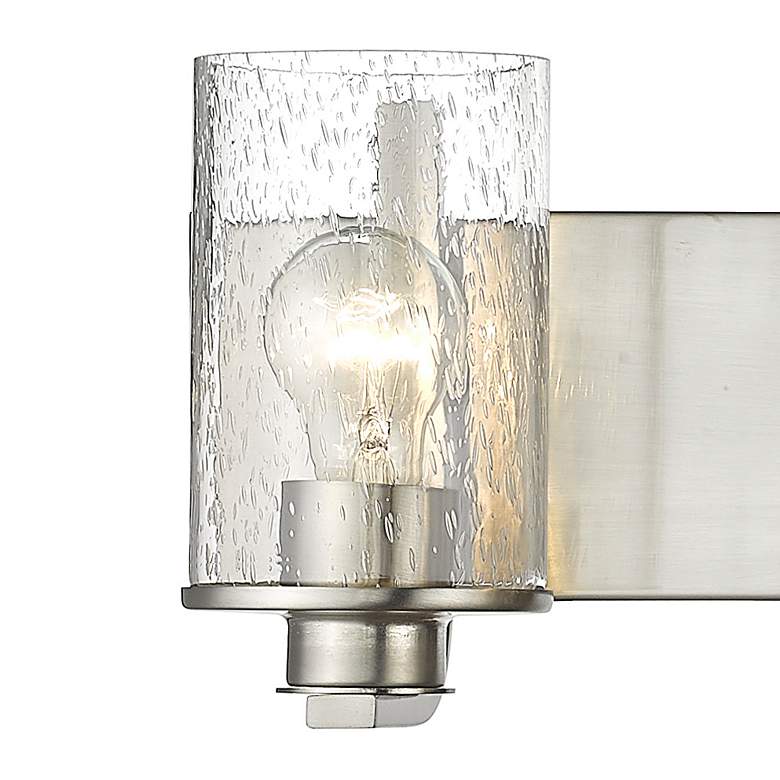 Image 4 Z-Lite Beckett 42" Wide Brushed Nickel 5-Light Vanity Bath Light more views
