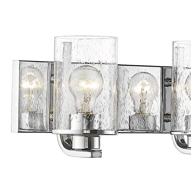 Image 4 Z-Lite Beckett 42" Wide Chrome 5-Light Vanity Bath Light more views