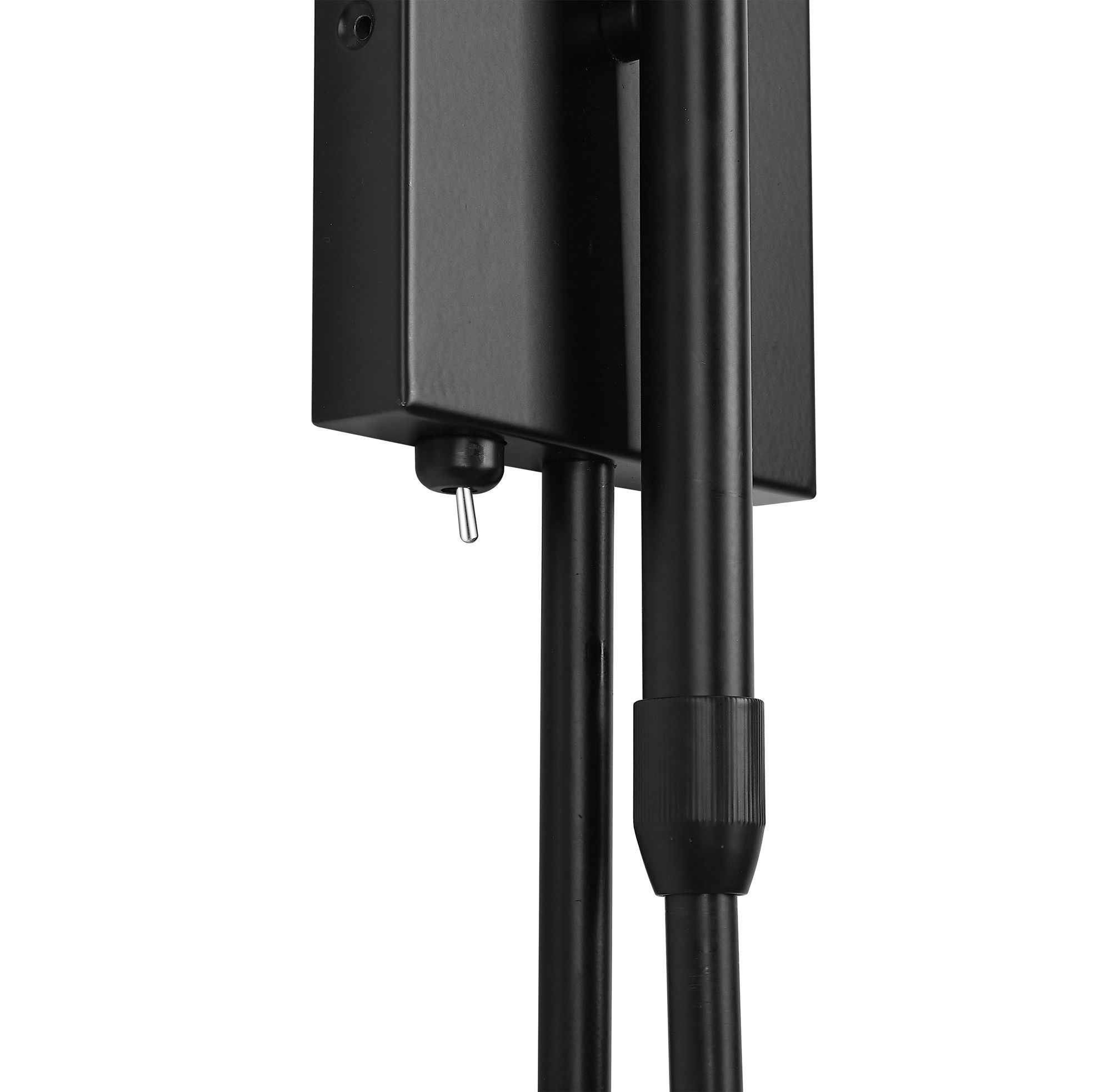 Z-Lite Bellamy 29 1/4" Matte Black Adjustable 2-Arm Modern Wall Sconce in scene