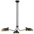 Z-Lite Bellamy 46" Wide Matte Black 3-Light Chandelier
