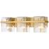Z-Lite Bennington 22 1/4" Wide Modern Gold 3-Light Bath Vanity Light