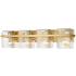 Z-Lite Bennington 29.3" Wide Gold and Water Glass Vanity Light