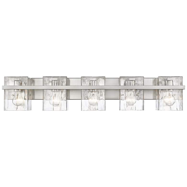 Image 6 Z-Lite Bennington 36.3" Wide Brushed Nickel 5-Light Vanity Bath Light more views