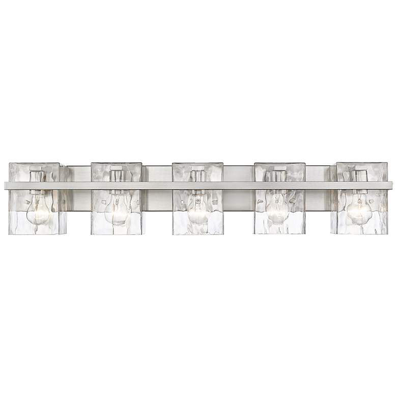 Image 6 Z-Lite Bennington 36.3 inch Wide Brushed Nickel 5-Light Vanity Bath Light more views