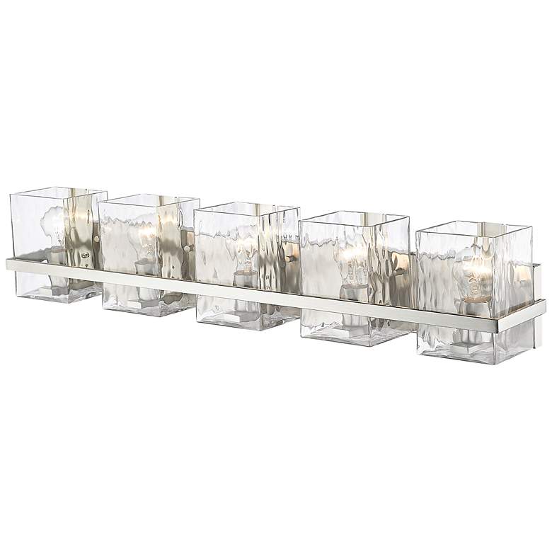 Image 7 Z-Lite Bennington 36.3 inch Wide Brushed Nickel 5-Light Vanity Bath Light more views