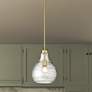 1_Z-Lite Bon Air 10" Wide Modern Gold Mini Pendant
