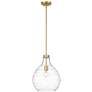 2_Z-Lite Bon Air 13" Wide Modern Gold Pendant Light