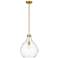 Z-Lite Bon Air 13" Wide Modern Gold Pendant Light