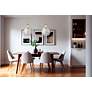 3_Z-Lite Bon Air 13" Wide Modern Gold Pendant Light more views