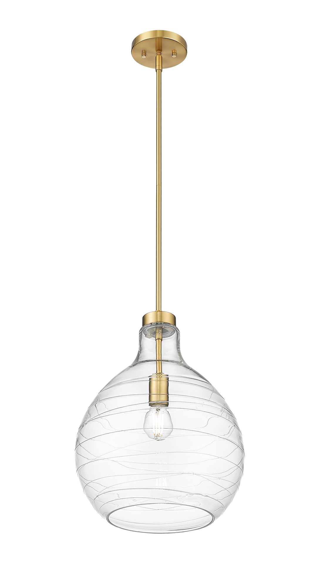 Image 6 Z-Lite Bon Air 13" Wide Modern Gold Pendant Light more views