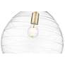 7_Z-Lite Bon Air 13" Wide Modern Gold Pendant Light more views