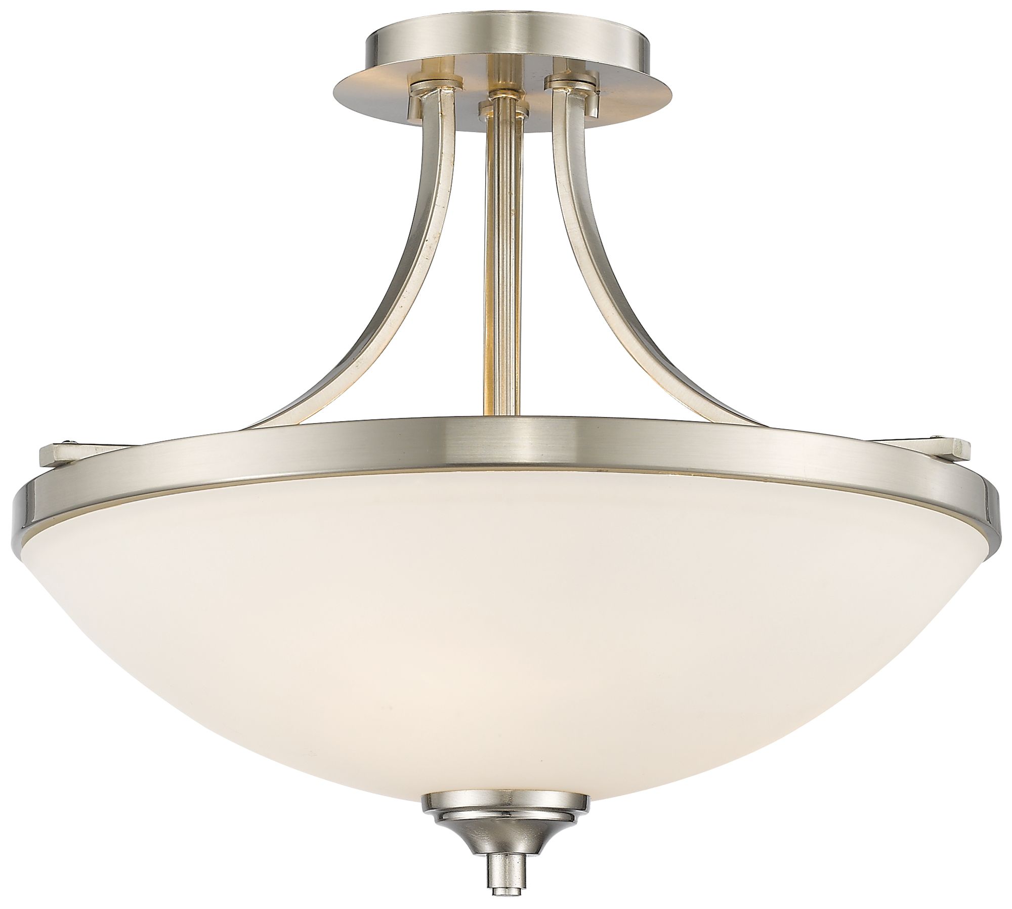 Z-Lite Bordeaux Brushed Nickel Collection