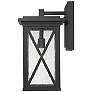 4_Z-Lite Brookside 1 Light Outdoor Wall Sconce in Black more views