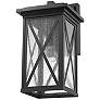 7_Z-Lite Brookside 1 Light Outdoor Wall Sconce in Black more views